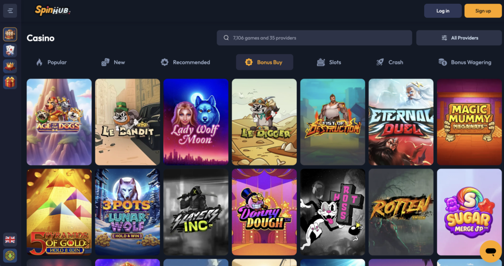 Game Libraries at Credit Card Casinos